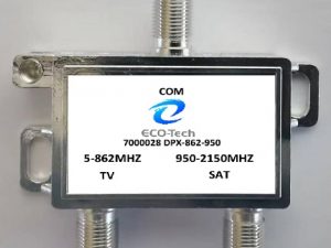 Diplexer (5-862& 950-2150MHz)